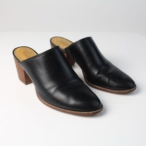 Madewell Harper Mule Black Size 9